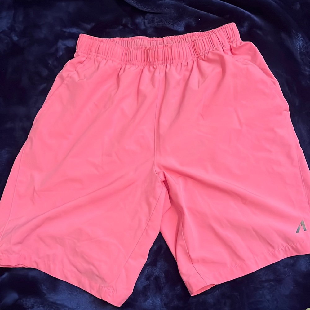 Mens Pink Swim Trunks